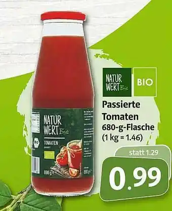 Markant Natur Wert Bio Passierte Tomaten Angebot