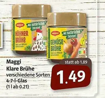 Markant Maggi Klare Brühe Angebot