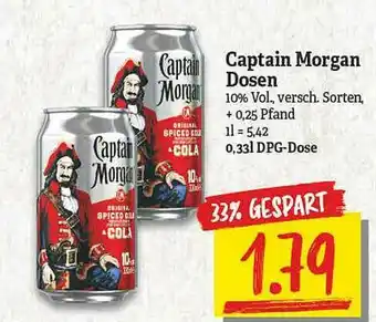 NP Discount Captain Morgan Dosen Angebot