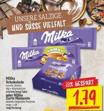 NP Discount Milka Schokolade Oder Milka Zarte Momente Angebot