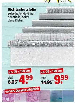 Repo Markt Sichtschutzfolie Angebot