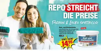 Repo Markt Bad-und Küchenfarbe Angebot