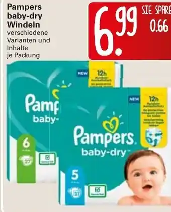 WEZ Pampers Baby Dry Windeln Angebot