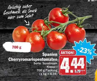 AEZ Spanien Cherryromarispentomaten 700g Angebot