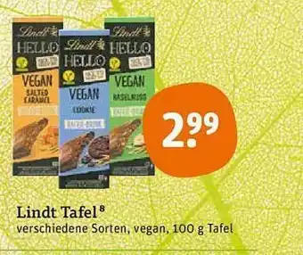 tegut Lindt Tafel Angebot