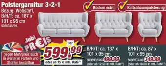 Poco Polstergarnitur 3-2-1 Angebot