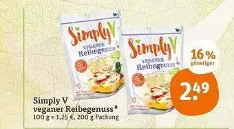 tegut Simply V veganer Reibegenuss Angebot