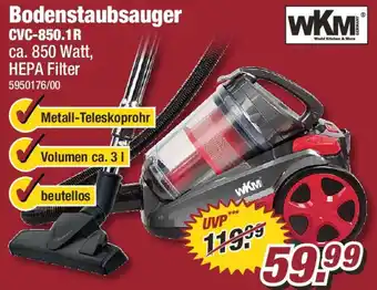 Poco WKM Bodenstaubsauger CVC-850.1R Angebot