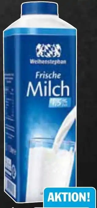 AEZ Weihenstephan Frische Milch 1L Packung Angebot