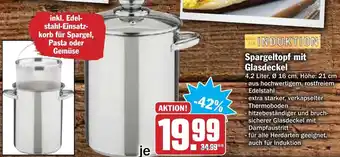 AEZ Spargeltopf mit Glasdeckel Angebot