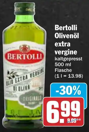 AEZ Bertolli Olivenöl extra vergine 500 ml Flasche Angebot