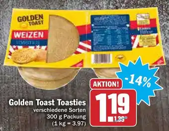 AEZ Golden Toast Toasties 300g Angebot