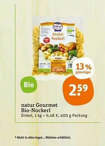 tegut Natur Gourmet Bio Nockerl Angebot