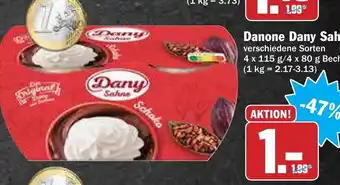 AEZ Danone Dany Sahne  4x115g Angebot