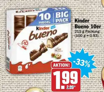 AEZ Kinder Bueno 10er 215g Angebot