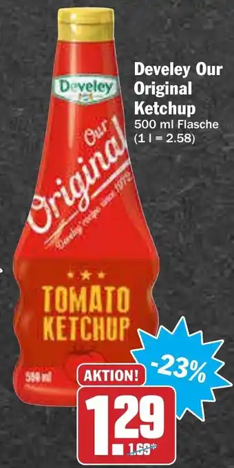 AEZ Develey Our Original Ketchup 500ml Angebot