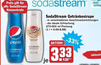 AEZ SodaStream Getränkesirupe 375-500ml Angebot