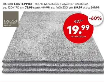 porta Hochflorteppich Angebot