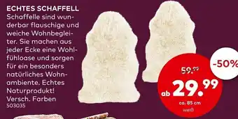 porta Echtes Schaffell Angebot