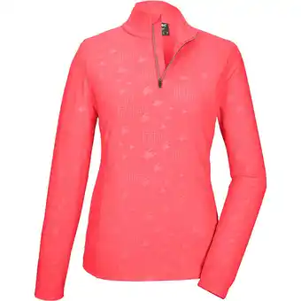 Intersport KILLTEC Damen Shirt KSW 54 WMN LS SHRT neon-coral 44 Angebot