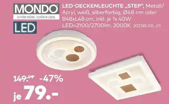 porta LED Deckenleuchte Step Angebot