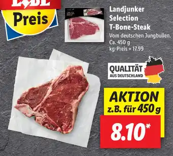 Lidl Landjunker Selection T-Bone-Steak 450g Angebot