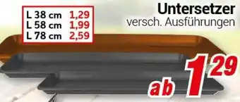 CENTERSHOP Untersetzer Angebot