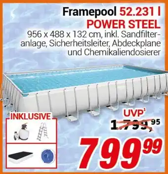 CENTERSHOP Framepool 52.231 L POWER STEEL Angebot