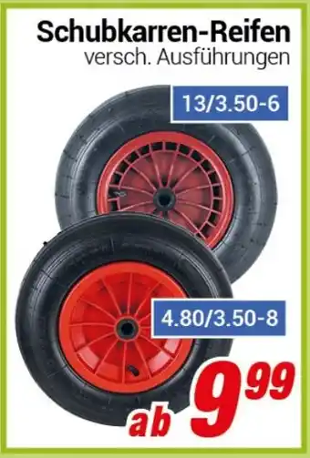 CENTERSHOP Schubkarren-Reifen Angebot