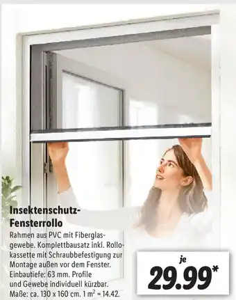 Lidl Insektenschutz Fensterrollo Angebot