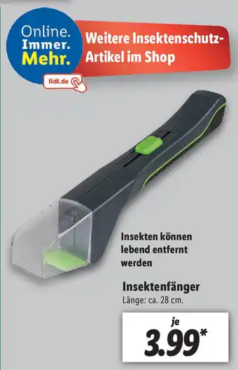 Lidl Insektenfänger Angebot