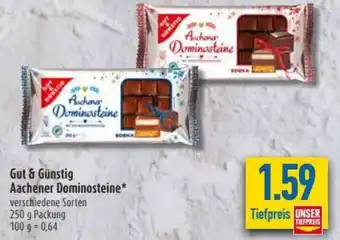 diska Gut & Günstig Aachener Dominosteine 250g Angebot