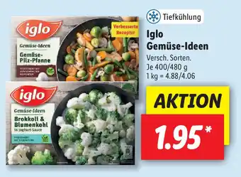 Lidl Iglo Gemüse Ideen 400/480g Angebot