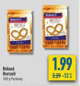 diska Roland Bretzeli 100g Angebot