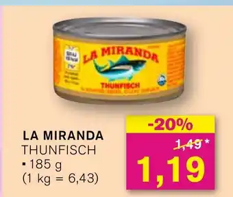 KODi LA MIRANDA THUNFISCH ▪ 185 g Angebot