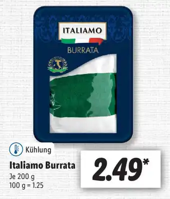 Lidl Italiamo Burrata 200g Angebot