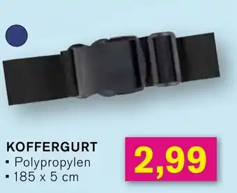 KODi KOFFERGURT Polypropylen ▪ 185 x 5 cm Angebot