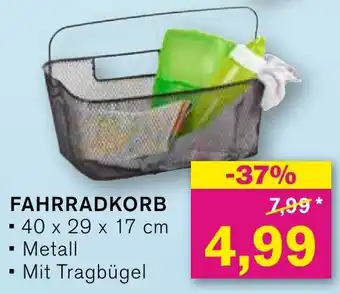 KODi FAHRRADKORB Angebot