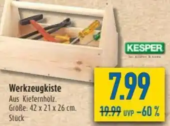 diska Kesper Werkzeugkiste Angebot