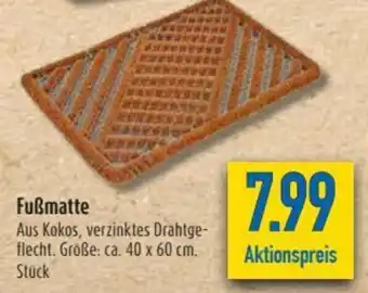 diska Fußmatte Angebot