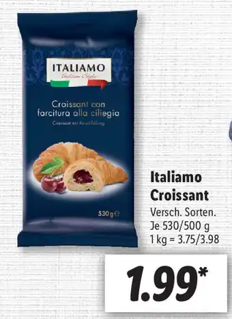 Lidl Italiamo Croissant 530/500g Angebot