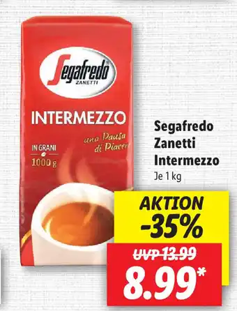 Lidl Segafredo Zanetti Intermezzo 1kg Angebot