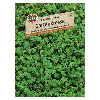 Bauhaus Sperli Kräutersamen Gartenkresse (Einfache Grüne, Lepidium sativum, Saatzeit: April, Erntezeit: Ganzjährig) Angebot