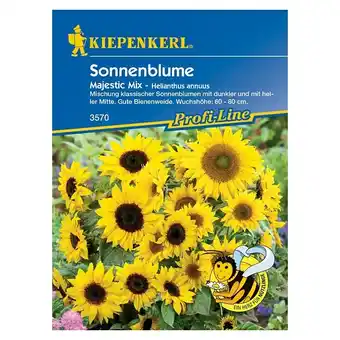 Bauhaus Kiepenkerl Profi-Line Blumensamen Sonnenblumen (Helianthus annuus, Gelb, Saatzeit: April, Blütezeit: Juli) Angebot