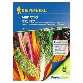 Bauhaus Kiepenkerl Profi-Line Gemüsesamen Mangold PowerSaat (Beta vulgaris var. vulgaris, Saatzeit: März, Erntezeit: Juni) Angebot