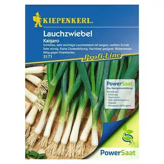 Bauhaus Kiepenkerl Profi-Line Gemüsesamen Lauchzwiebel PowerSaat (Allium fistulosum, Saatzeit: April, Erntezeit: Mai) Angebot