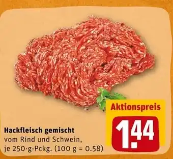 REWE PETZ Hackfleisch gemischt 250g Angebot