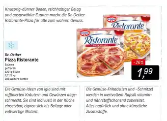KONSUM Dr. Oetker Pizza Ristorante Angebot