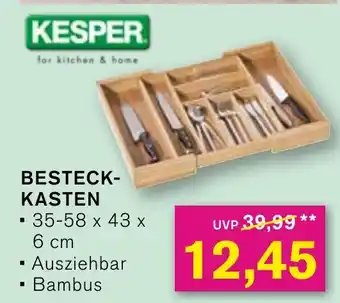 KODi KESPER BESTECK- KASTEN Angebot