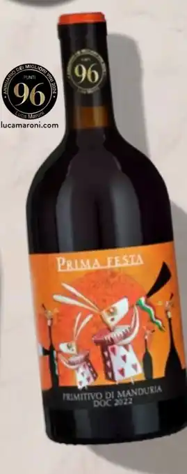 Aldi Nord Prima Festa Primitivo di Manduria Angebot